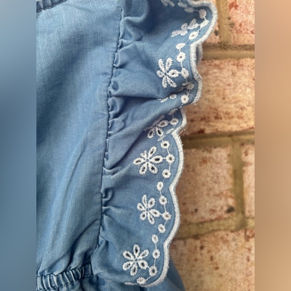 Okie Dokie Blue Dress Toddler & Little Girls Size 5 - Picture 4 of 6